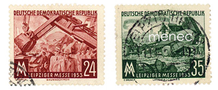 Saksa, DDR, Leipzigin syysmessut 1953 