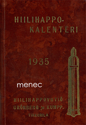 Hiilihappokalenteri 1935 