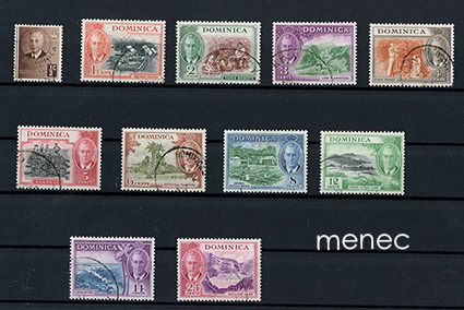 Iso-Britannia, Dominica, käyttösarjaa 1951 