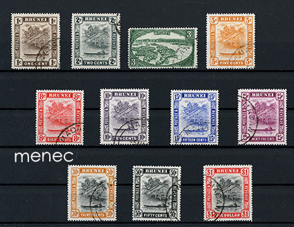 Iso-Britannia, Brunei, käyttösarjaa 1947 