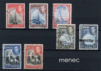 Iso-Britannia, Bermuda, käyttösarjaa 1938 