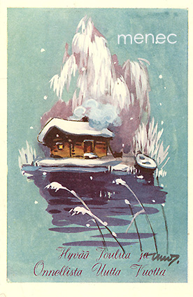 Wendelin, Martta - Talvinen saunaranta 