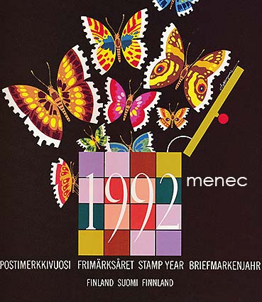 Postimerkkivuosi 1992 