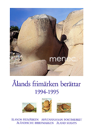 Ålands frimärken berättar 1994-1995 [vuosikirja/lajitelma] 