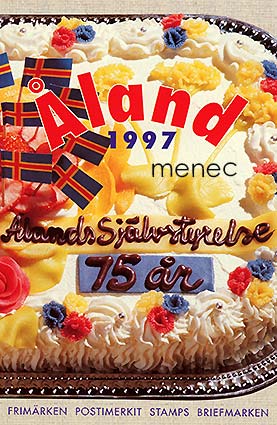 Ahvenanmaa, itsehallinto 75 vuotta, postimerkit 1997 