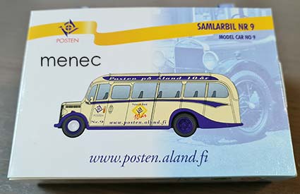 Samlarbil nr 9. Bedford OB 1950 Coach 