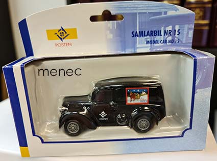 Samlarbil nr 15. DG58 Morris Z Van 