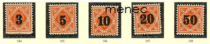 Saksa, Württemberg, virkamerkit 1923 