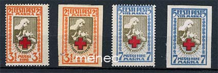 Viro, Punainen Risti 1921, molemmat tyypit 