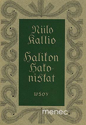 Kallio, Niilo - Halikon hakoniskat 