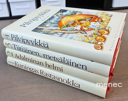Suuri suomalaisia satukirjasto. 1-4  2