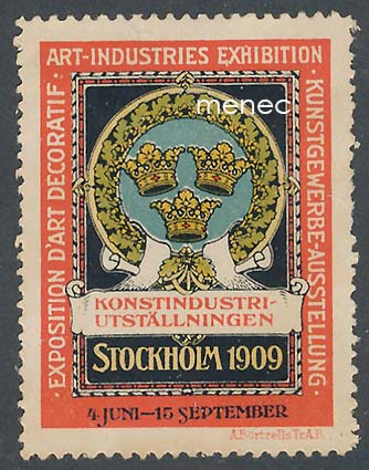 Mainosmerkki, Konstindustriutställningen 1909 