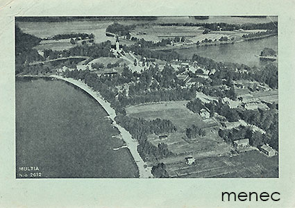 Multia, ilmakuva 