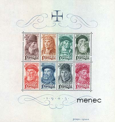 Portugali, merenkulkijoita 1945, pienoisarkki 