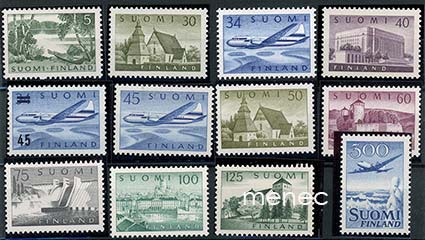 Käyttösarjan 1954 kuvamerkit 
