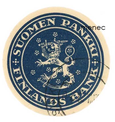 Paperisinetti, Suomen Pankki, sininen 