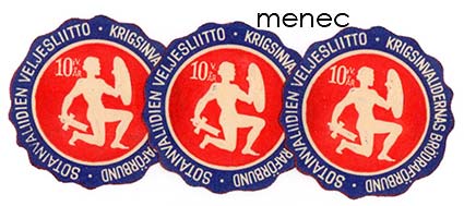 Paperisinetti, Sotainvalidien Veljesliitto, 3 kpl 