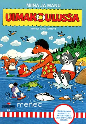 Teutori - Miina ja Manu uimakoulussa 