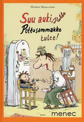 Majaluoma, Markus - Suu auki, Hulda, Pottusammakko tulee! 