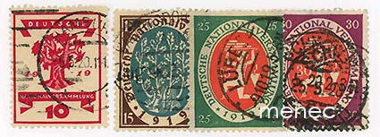 Saksa, kansalliskokouksen avaus Weimarissa 1919 