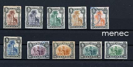 Portugali, Nyassa Company, käyttösarjaa 1901 