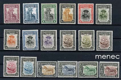 Portugali, Nyassa Company, käyttösarjaa 1921-1923 