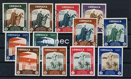 Italia, Libya, Kyrenaika, 2. kv. siirtomaanäyttely Napolissa 1934 