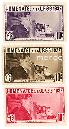 Espanjan sisällissota, Kunnianosoitus NL:lle 1937, Kalinin puhuu, 3 kirjeensulkijaa 