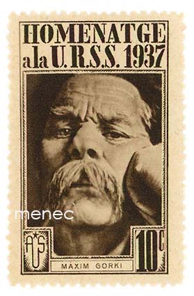 Espanjan sisällissota, Kunnianosoitus NL:lle 1937, Gorki, kirjeensulkija 