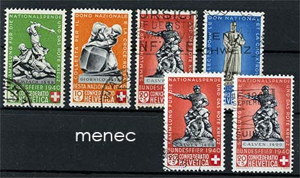 Sveitsi, Pro Patria, muistomerkkejä I-II 