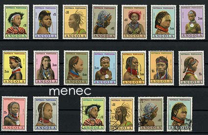 Portugali, Angola, naisaiheinen käyttösarja 1961 