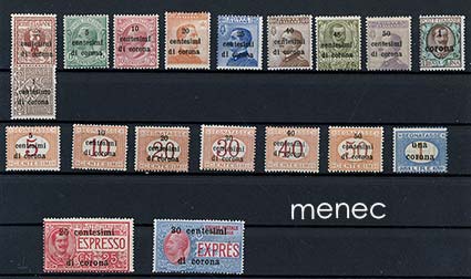 Italia, Trentino - Venetsia - Dalmatia -yhteisjulkaisuja 1919 