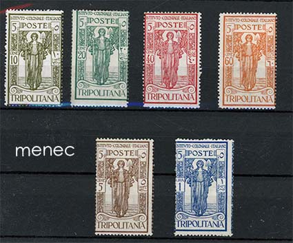 Italia, Tripolitania, siirtomaainstituutti 1926, rauhanjumalatar 