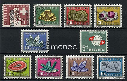 Sveitsi, Pro Patria 1958-1959 