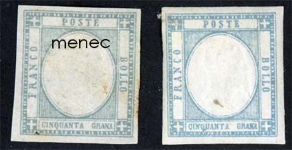 Italia, Napolin kuningaskunta, Viktor Emanuel II 1961, 50 Gr, 2 kpl 