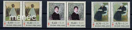 Tuberkuloosi 1975, 0,40+0,10, 3 paria 