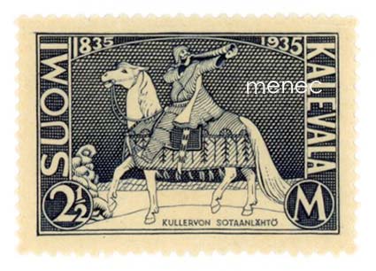 Kalevalan 100-vuotisjuhla 1935, 2,5 mk 