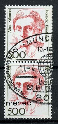 Saksa, Alice Salomon 1989, 500Pf, pari 