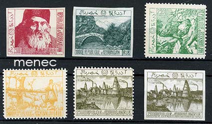 Azerbaidzan, yksityinen huijaussarja 'Republique d'Azerbaidjan', 6 kpl