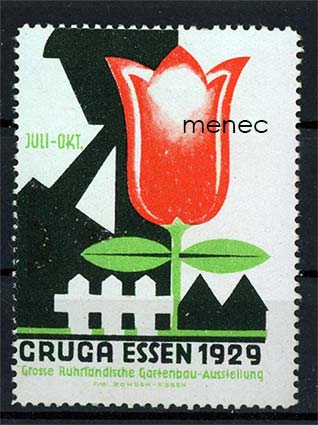 Saksa, Gruga Essen 1929, Ruhrin alueen puutarhanäyttely 