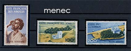 Ranskan Somalimaa, lentoposti 1947 