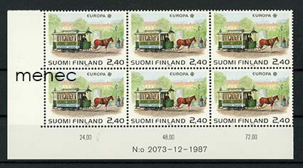 Europa 1988, 2,40, numerokuusilo 