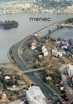 Savonlinna, siltojen välinen alue, pysty, Lemminkäisen projektikuva 