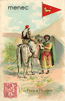 Postinkulkua Abessiniassa 