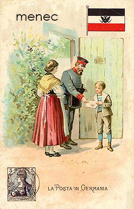 Postinkulkua Saksassa 