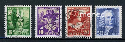 Sveitsi, Pro Juventute 1934 