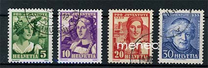 Sveitsi, Pro Juventute 1933 
