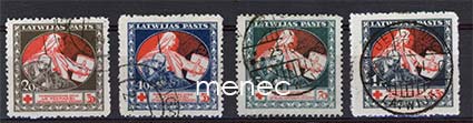 Latvia, Punainen Risti 1920 