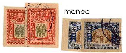 Viro, Sotainvalidit 1920, 4 kpl 
