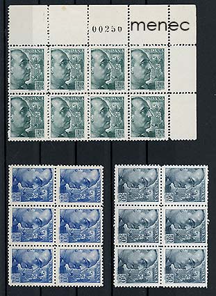 Espanja, Franco 1939-1940, 4 ryhmää 